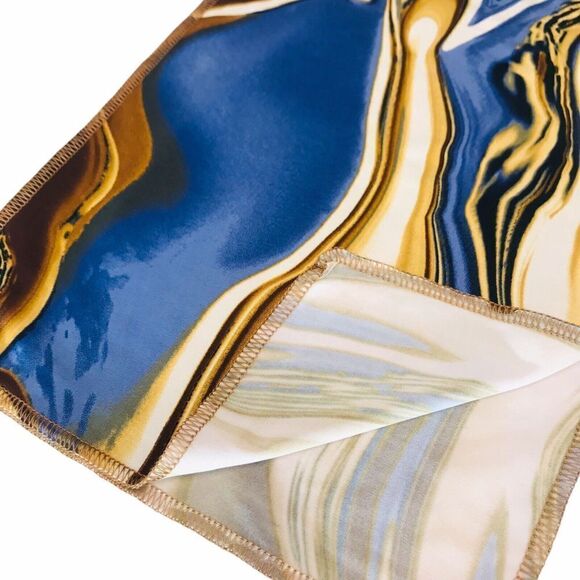 Jersey Durag Head Scarf Cap Stretch Wave Hat Long Tail Binnie - Picture 12 of 12